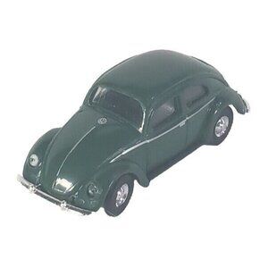 Busch VW Volkswagon Beetle Sedan Diecast Split Window HO 1:87 Scale Green